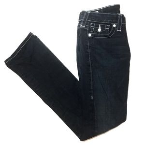 True Religion Billy Swarovski Crystal Pave Jeans